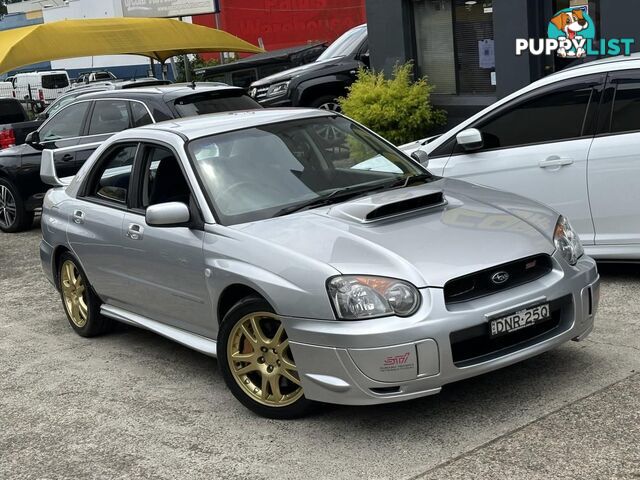 2003 SUBARU IMPREZA WRX STI MY03 SEDAN