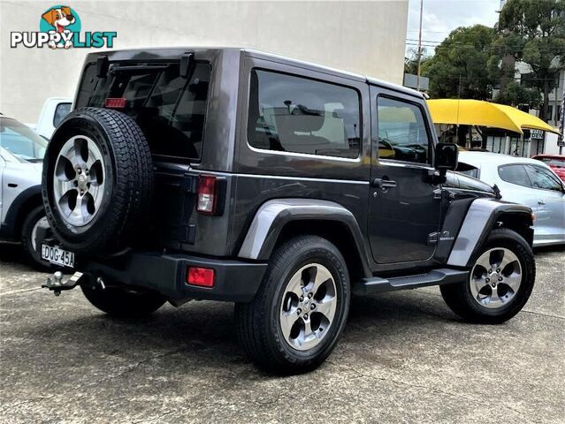 2017 JEEP WRANGLER OVERLAND (4X4) JK MY17 SUV, 2 DOORS, 4 SEATS