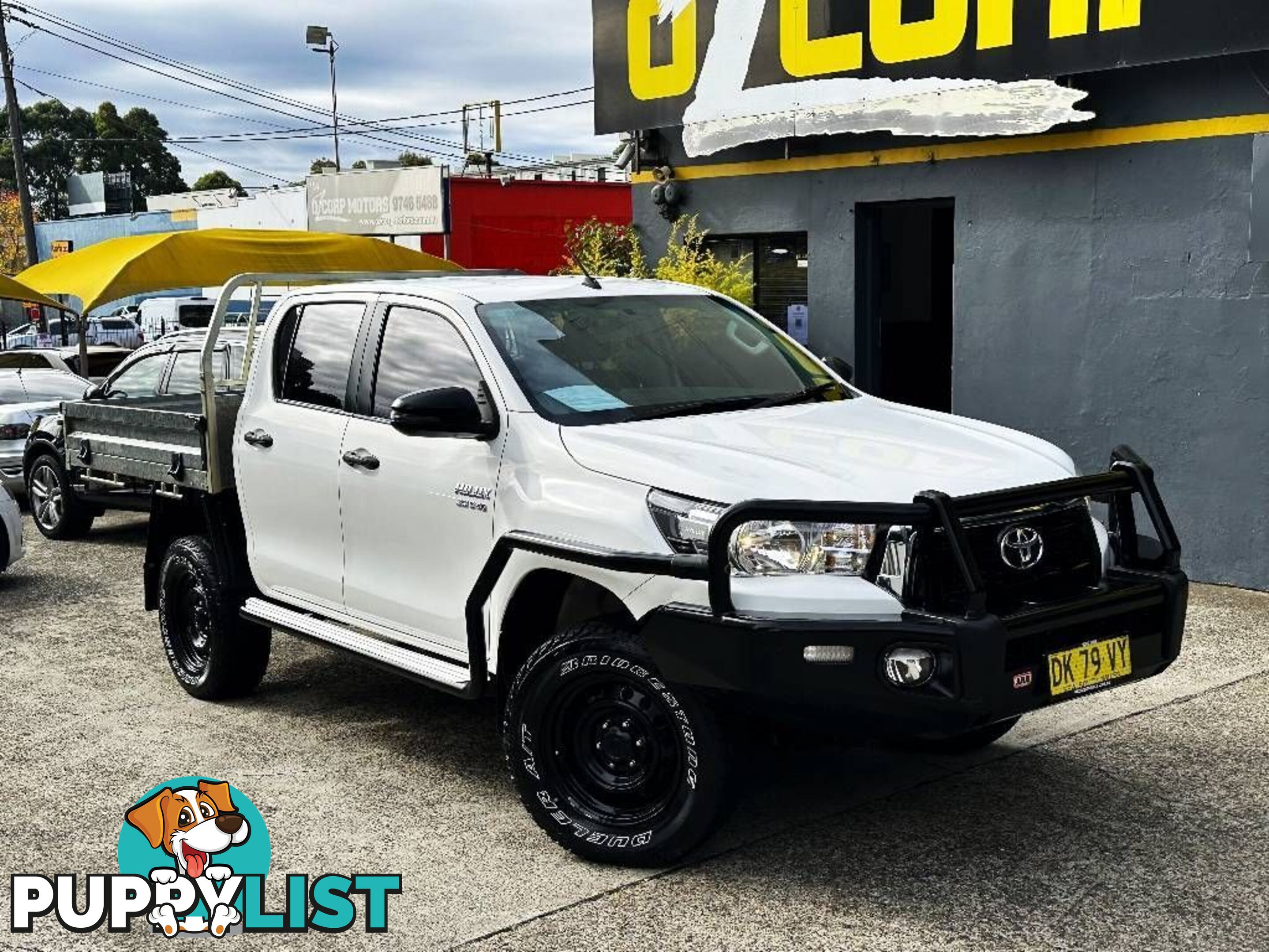 2018 TOYOTA HILUX SR 4X4 GUN126R MY19 CAB CHASSIS