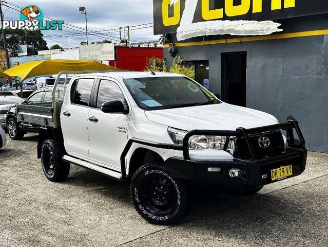 2018 TOYOTA HILUX SR 4X4 GUN126R MY19 CAB CHASSIS