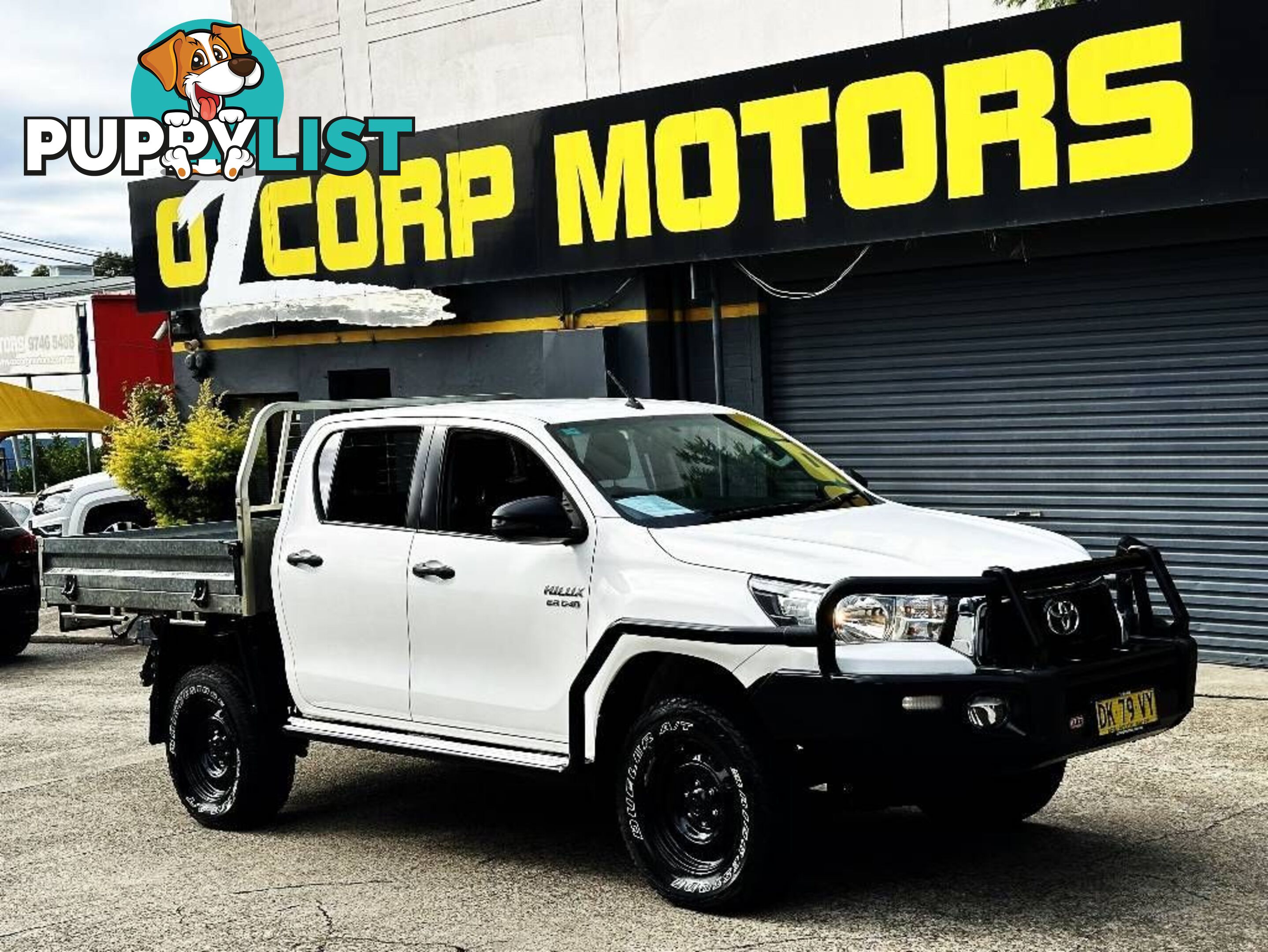 2018 TOYOTA HILUX SR 4X4 GUN126R MY19 CAB CHASSIS