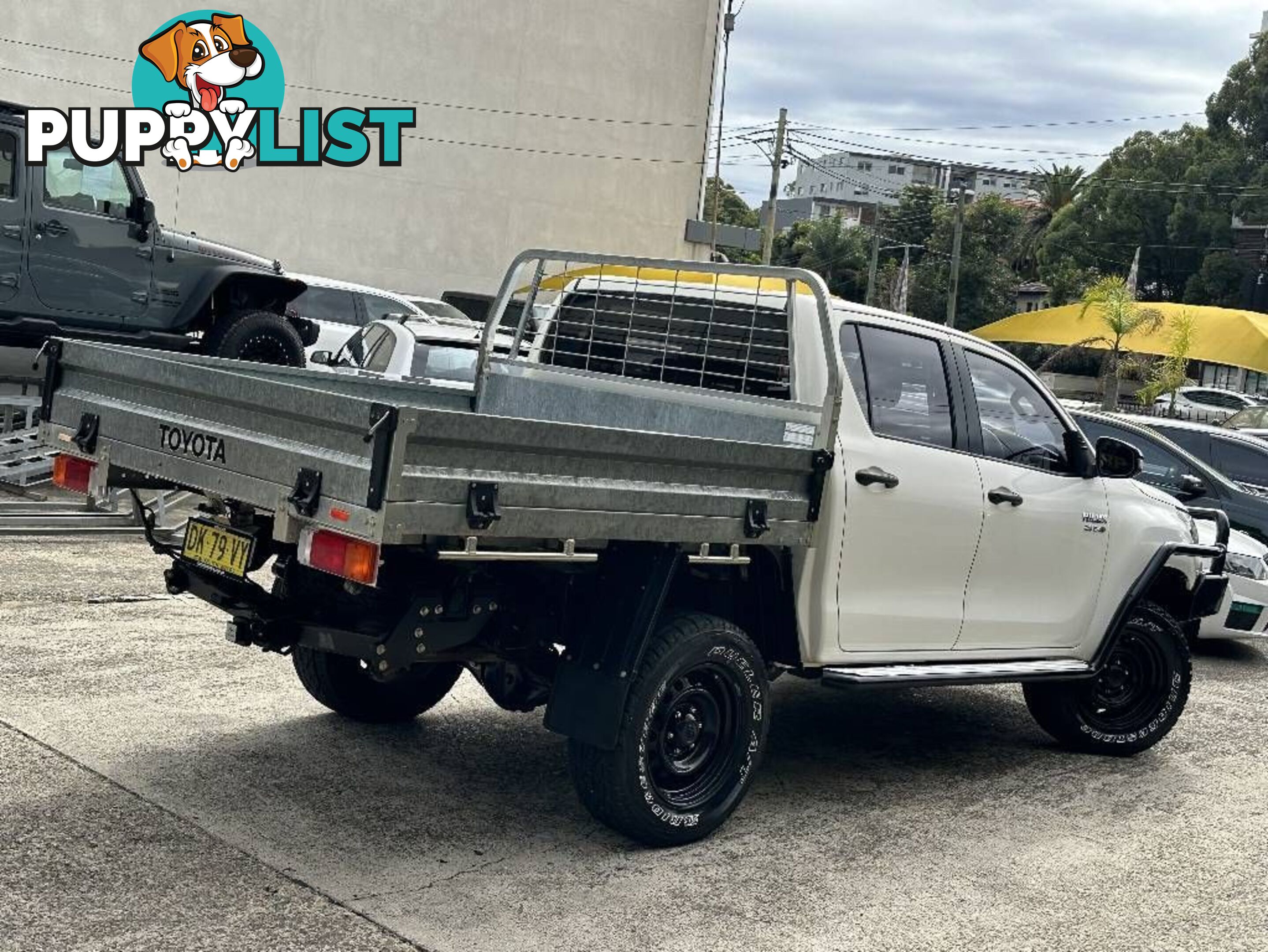 2018 TOYOTA HILUX SR 4X4 GUN126R MY19 CAB CHASSIS