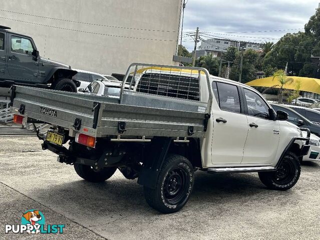 2018 TOYOTA HILUX SR 4X4 GUN126R MY19 CAB CHASSIS