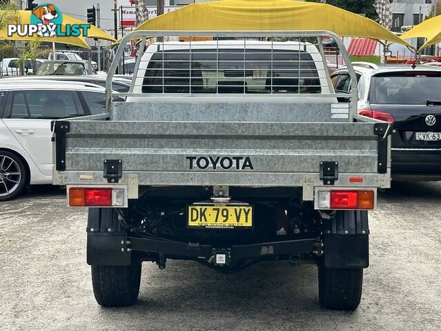 2018 TOYOTA HILUX SR 4X4 GUN126R MY19 CAB CHASSIS