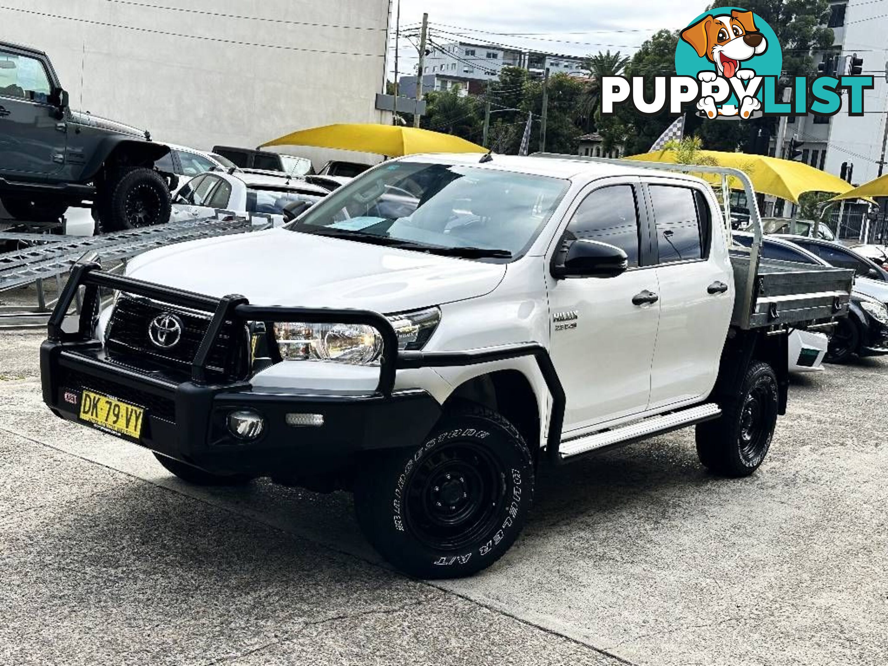 2018 TOYOTA HILUX SR 4X4 GUN126R MY19 CAB CHASSIS