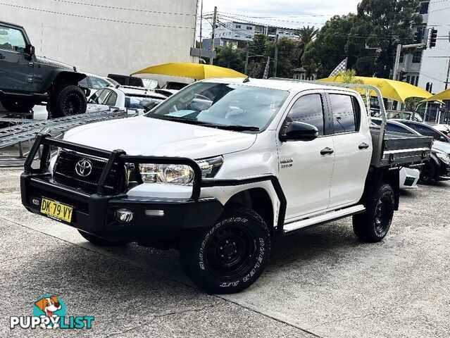 2018 TOYOTA HILUX SR 4X4 GUN126R MY19 CAB CHASSIS