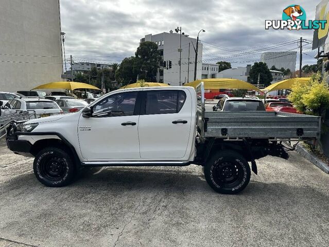 2018 TOYOTA HILUX SR 4X4 GUN126R MY19 CAB CHASSIS