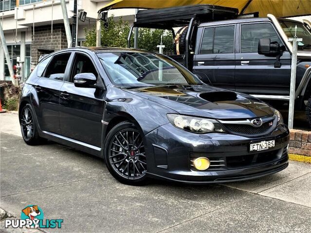 2008 SUBARU IMPREZA WRX STI MY08 HATCH, 5 DOORS, 5 SEATS