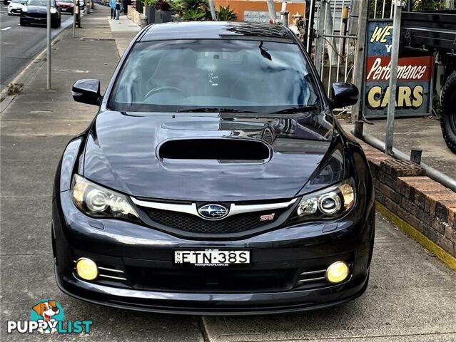 2008 SUBARU IMPREZA WRX STI MY08 HATCH, 5 DOORS, 5 SEATS