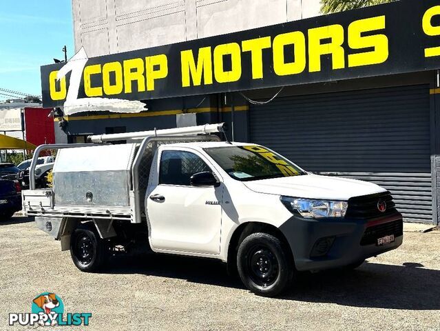 2020 TOYOTA HILUX WORKMATE TGN121R FACELIFT CAB CHASSIS