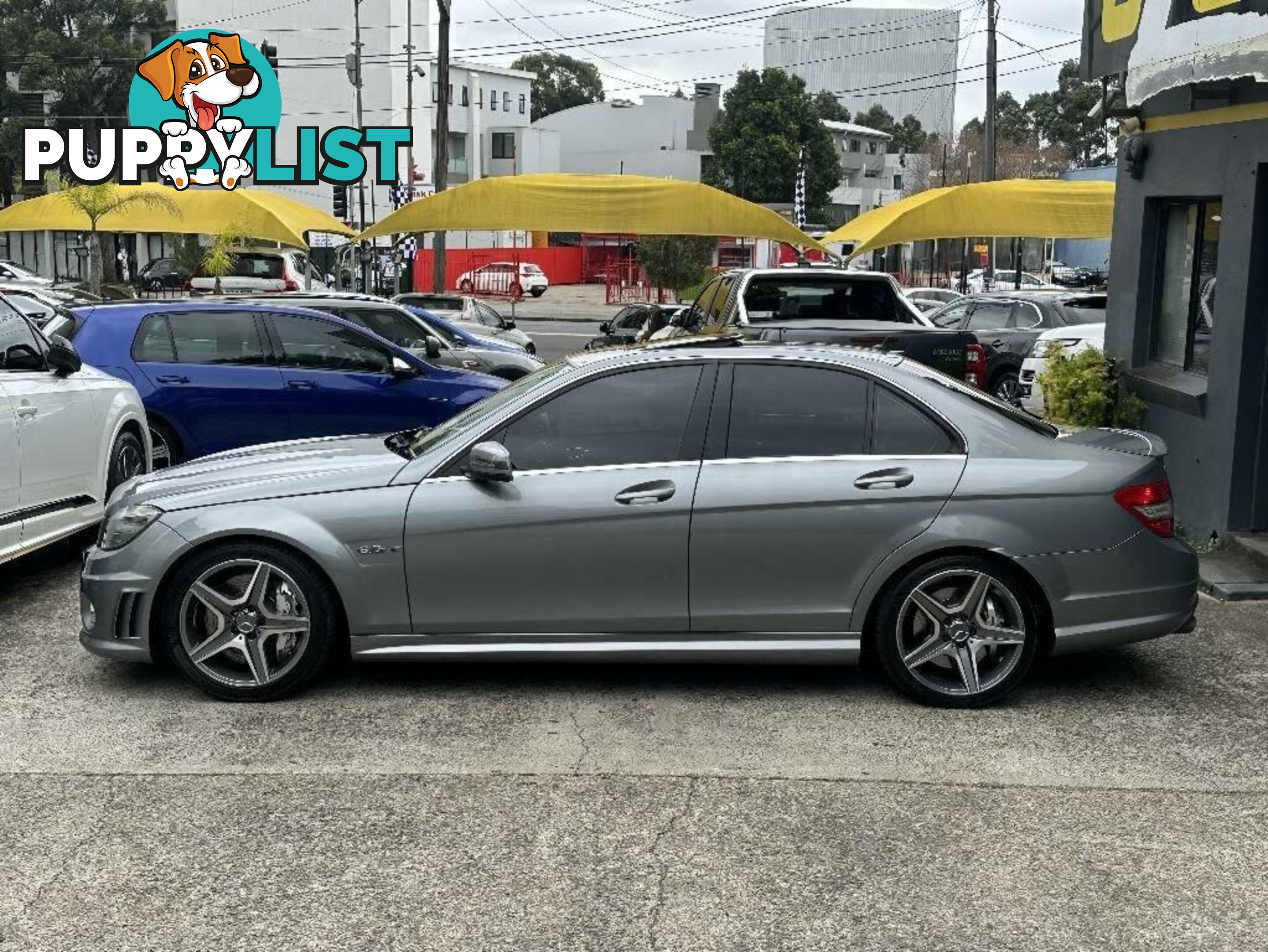 2009 MERCEDES-BENZ C63 AMG W204 SEDAN, 4 DOORS, 5 SEATS