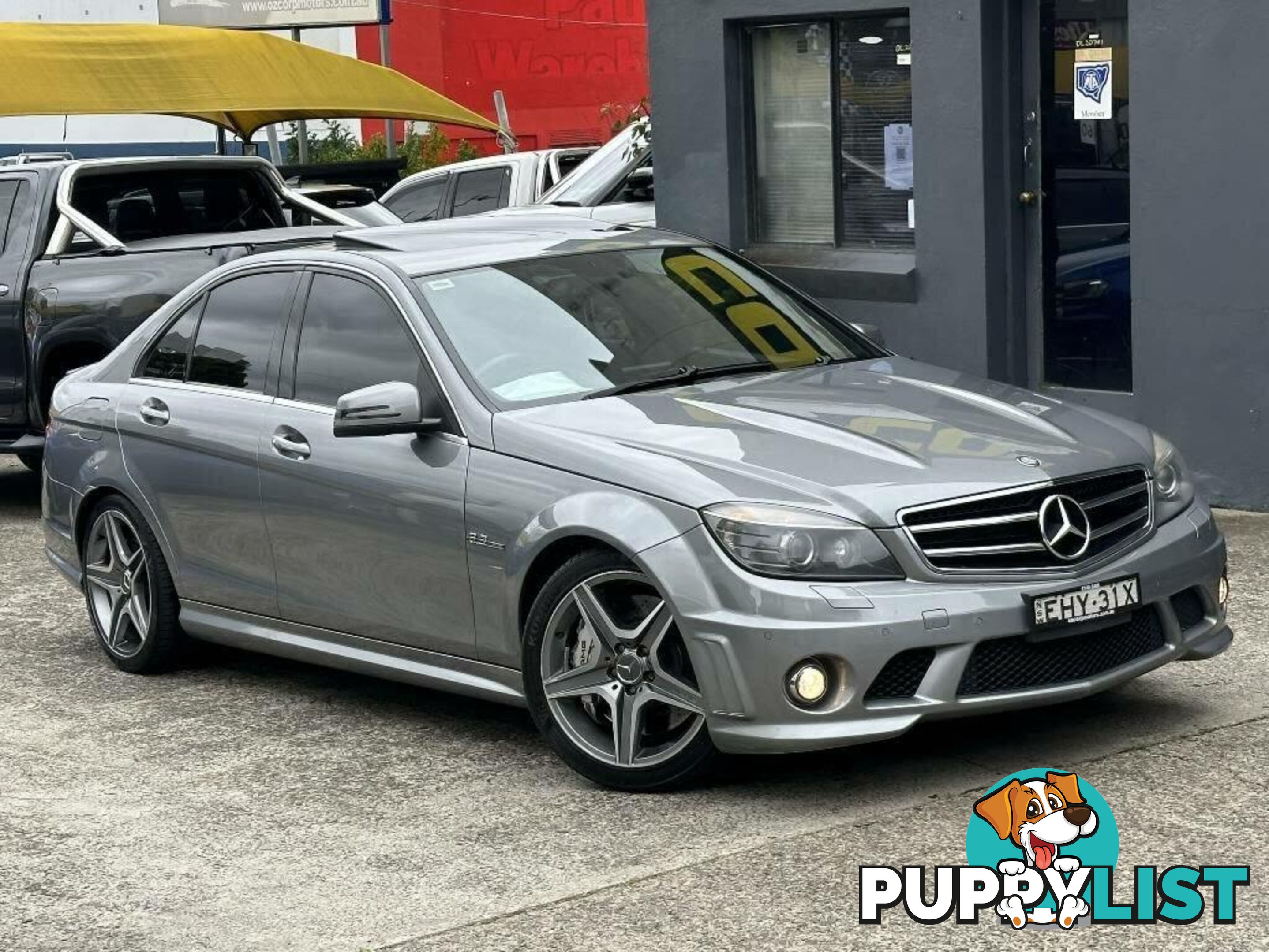 2009 MERCEDES-BENZ C63 AMG W204 SEDAN, 4 DOORS, 5 SEATS