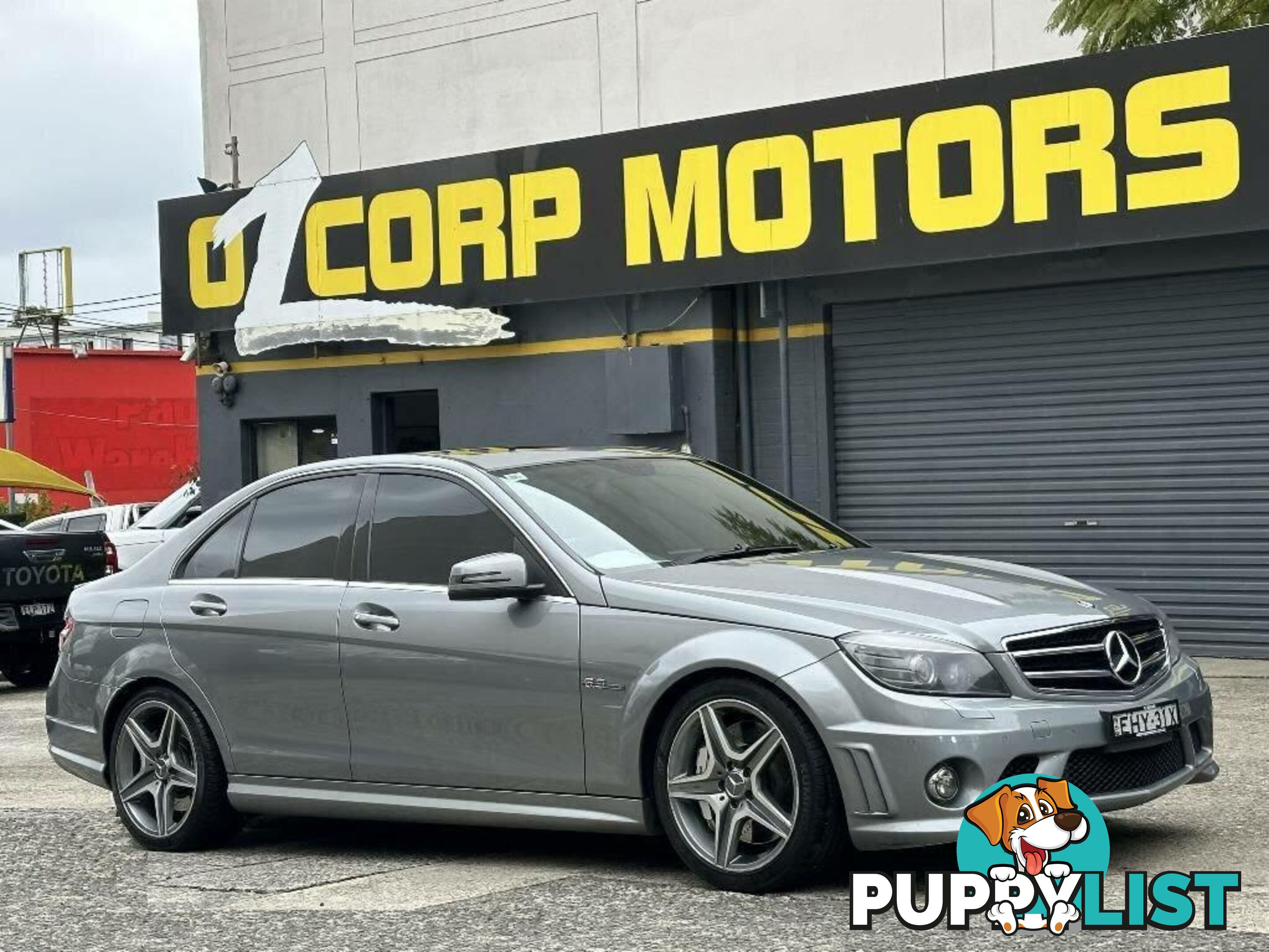 2009 MERCEDES-BENZ C63 AMG W204 SEDAN, 4 DOORS, 5 SEATS