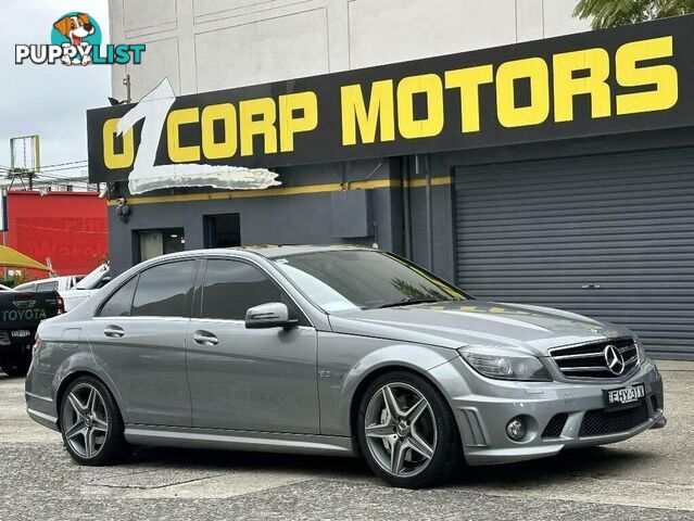 2009 MERCEDES-BENZ C63 AMG W204 SEDAN, 4 DOORS, 5 SEATS