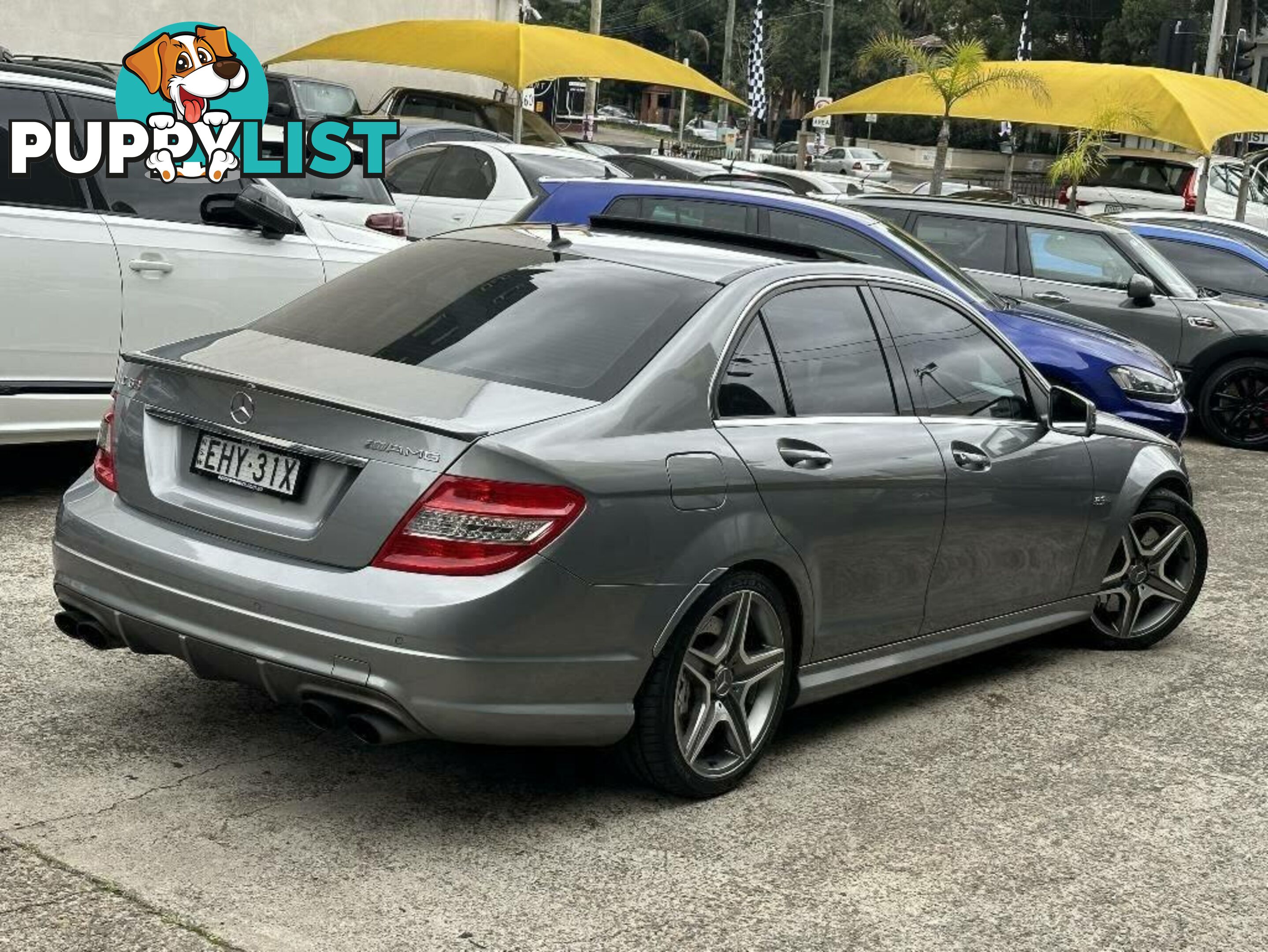 2009 MERCEDES-BENZ C63 AMG W204 SEDAN, 4 DOORS, 5 SEATS