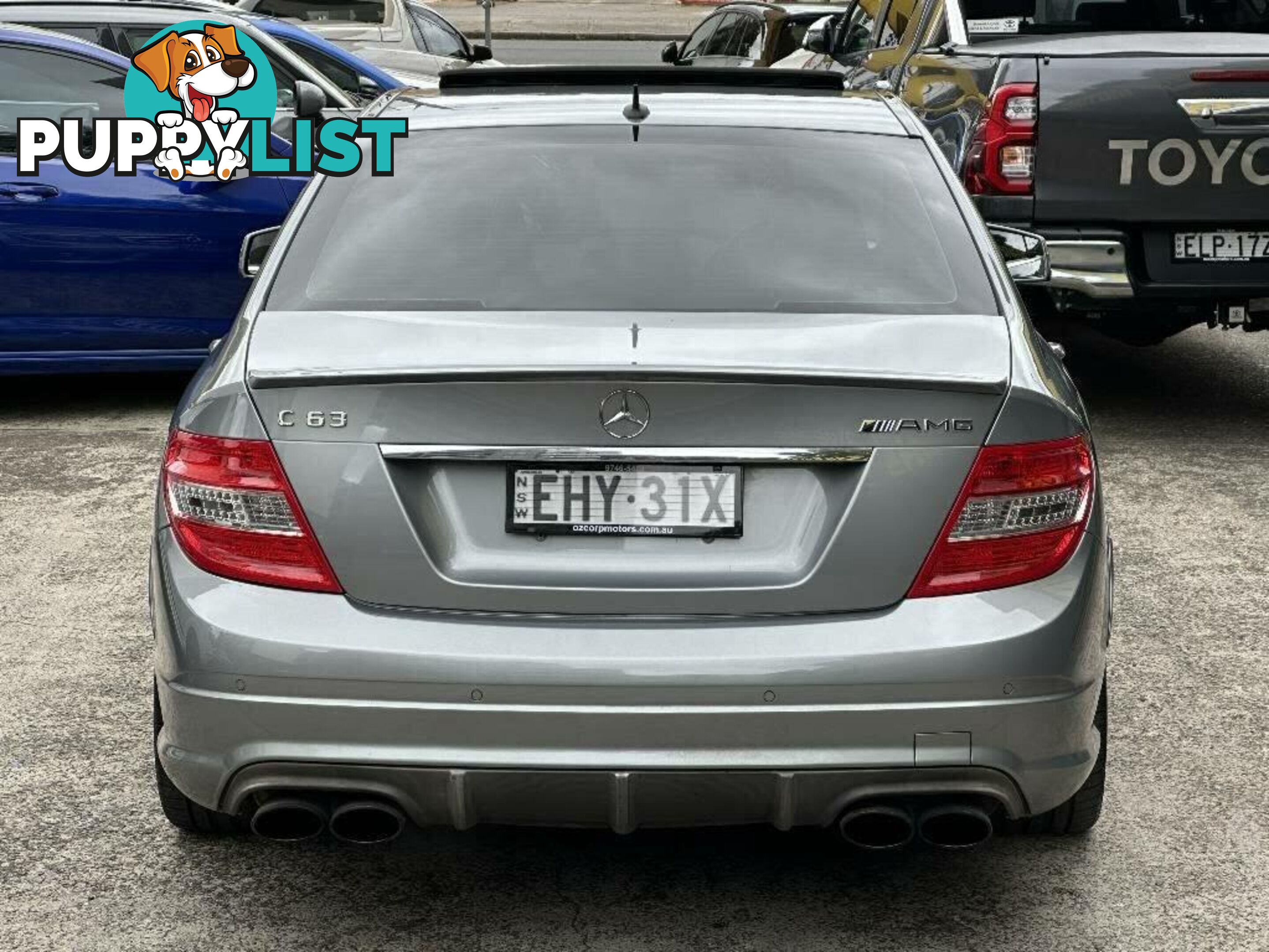 2009 MERCEDES-BENZ C63 AMG W204 SEDAN, 4 DOORS, 5 SEATS