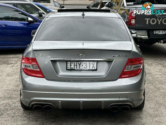 2009 MERCEDES-BENZ C63 AMG W204 SEDAN, 4 DOORS, 5 SEATS