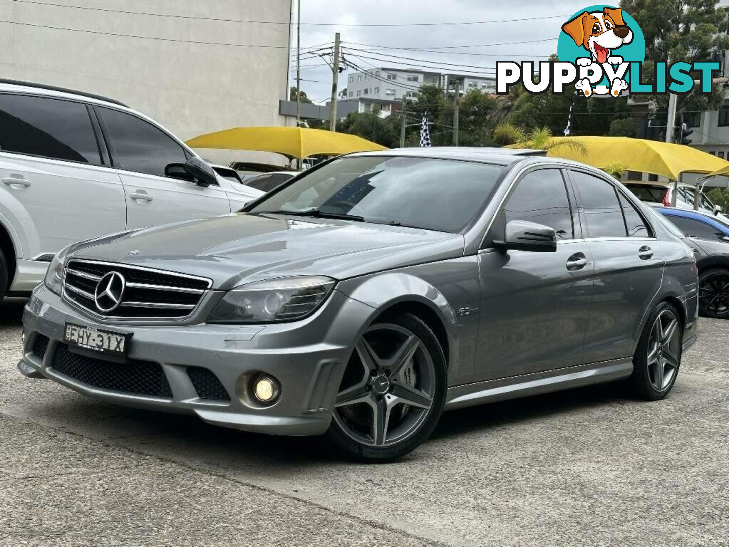 2009 MERCEDES-BENZ C63 AMG W204 SEDAN, 4 DOORS, 5 SEATS