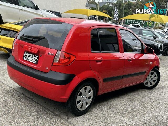 2009 HYUNDAI GETZ SX TB MY09 HATCH, 5 DOORS, 5 SEATS