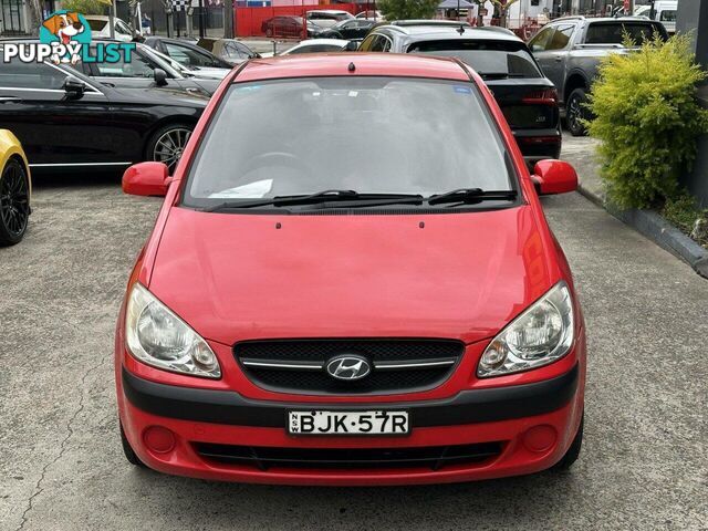 2009 HYUNDAI GETZ SX TB MY09 HATCH, 5 DOORS, 5 SEATS