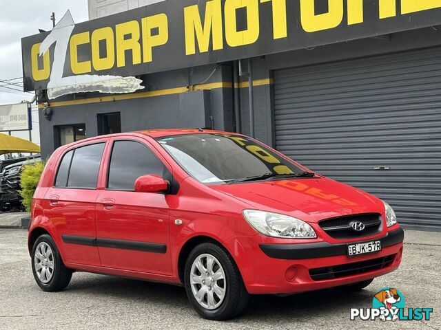 2009 HYUNDAI GETZ SX TB MY09 HATCH