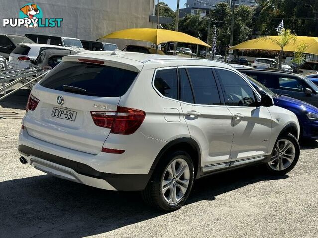 2014 BMW X3 XDRIVE 20D F25 MY15 SUV, 4 DOORS, 5 SEATS