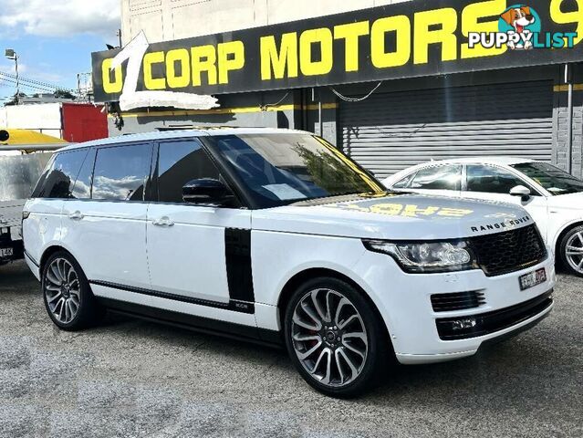 2014 LAND ROVER RANGE ROVER AUTOBIOGRAPHY SDV8 LWB LG MY15 SUV, 4 DOORS, 5 SEATS