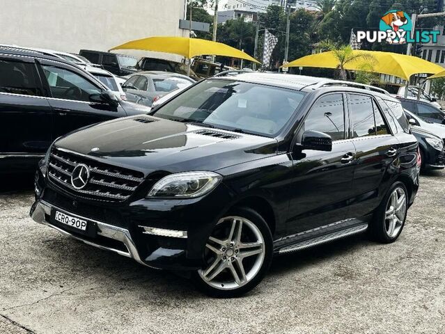 2013 MERCEDES-BENZ ML350 CDI BLUETEC (4X4) 166 SUV, 4 DOORS, 5 SEATS