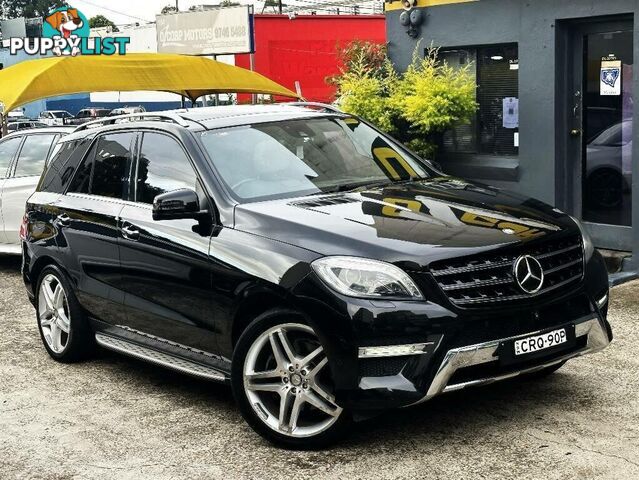 2013 MERCEDES-BENZ ML350 CDI BLUETEC (4X4) 166 SUV, 4 DOORS, 5 SEATS