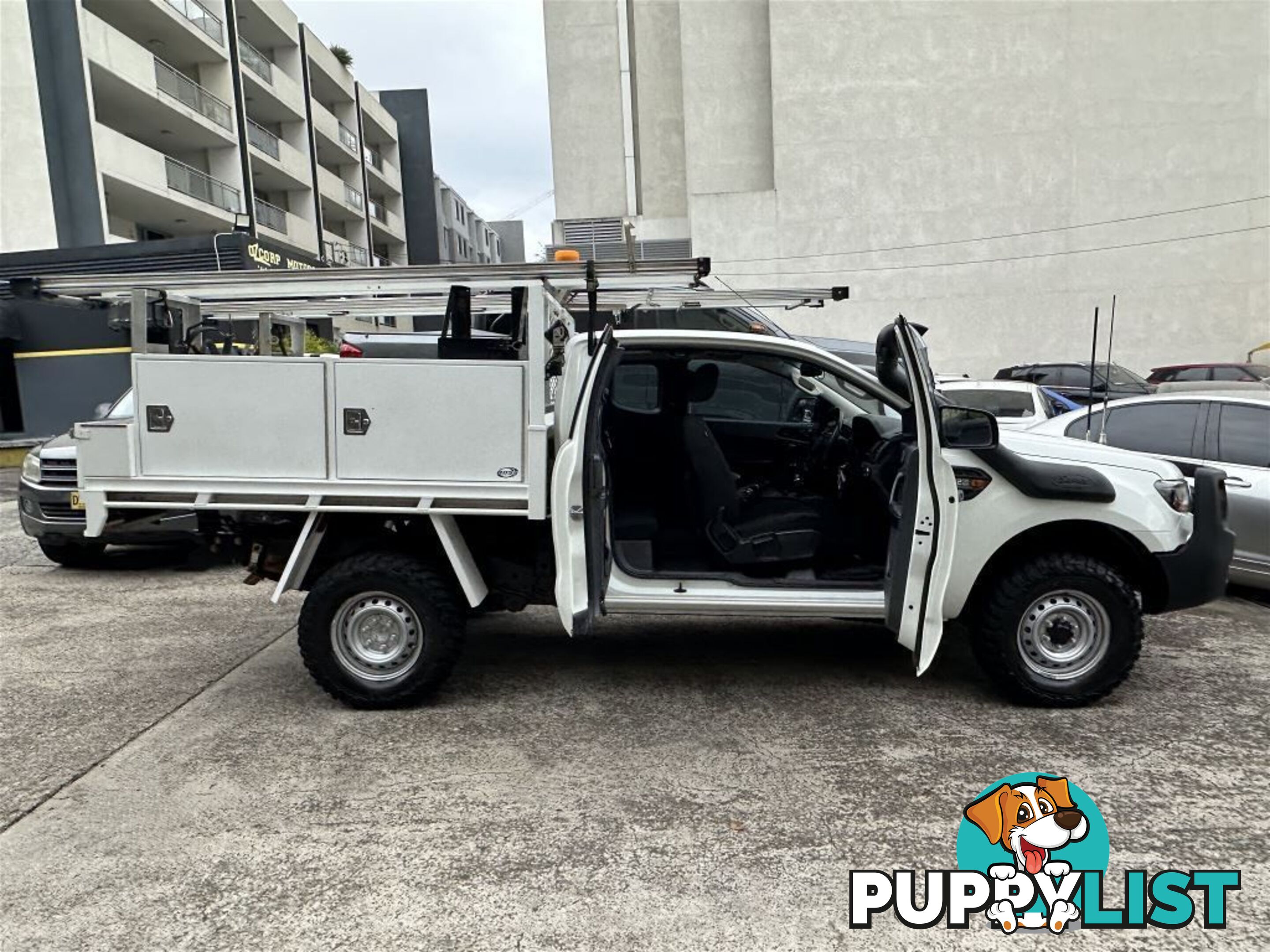 2017 FORD RANGER XL 3.2 4X4 PX MKII MY17 CAB CHASSIS