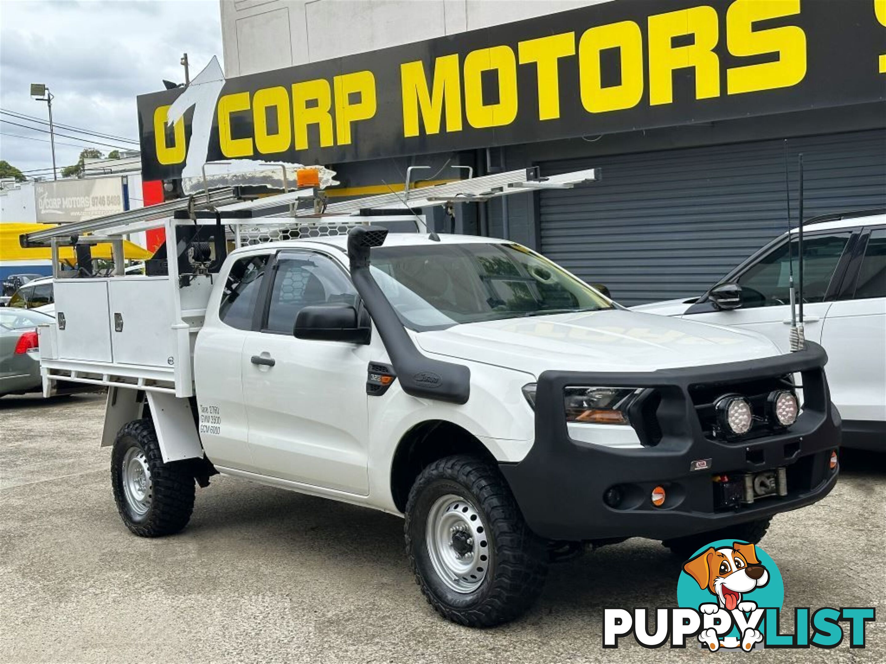 2017 FORD RANGER XL 3.2 4X4 PX MKII MY17 CAB CHASSIS