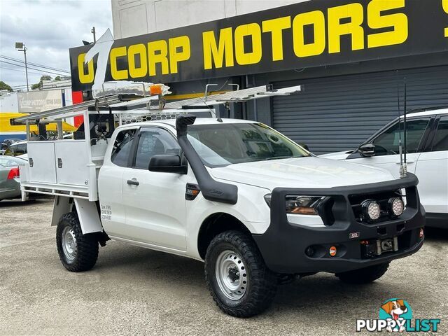 2017 FORD RANGER XL 3.2 4X4 PX MKII MY17 CAB CHASSIS