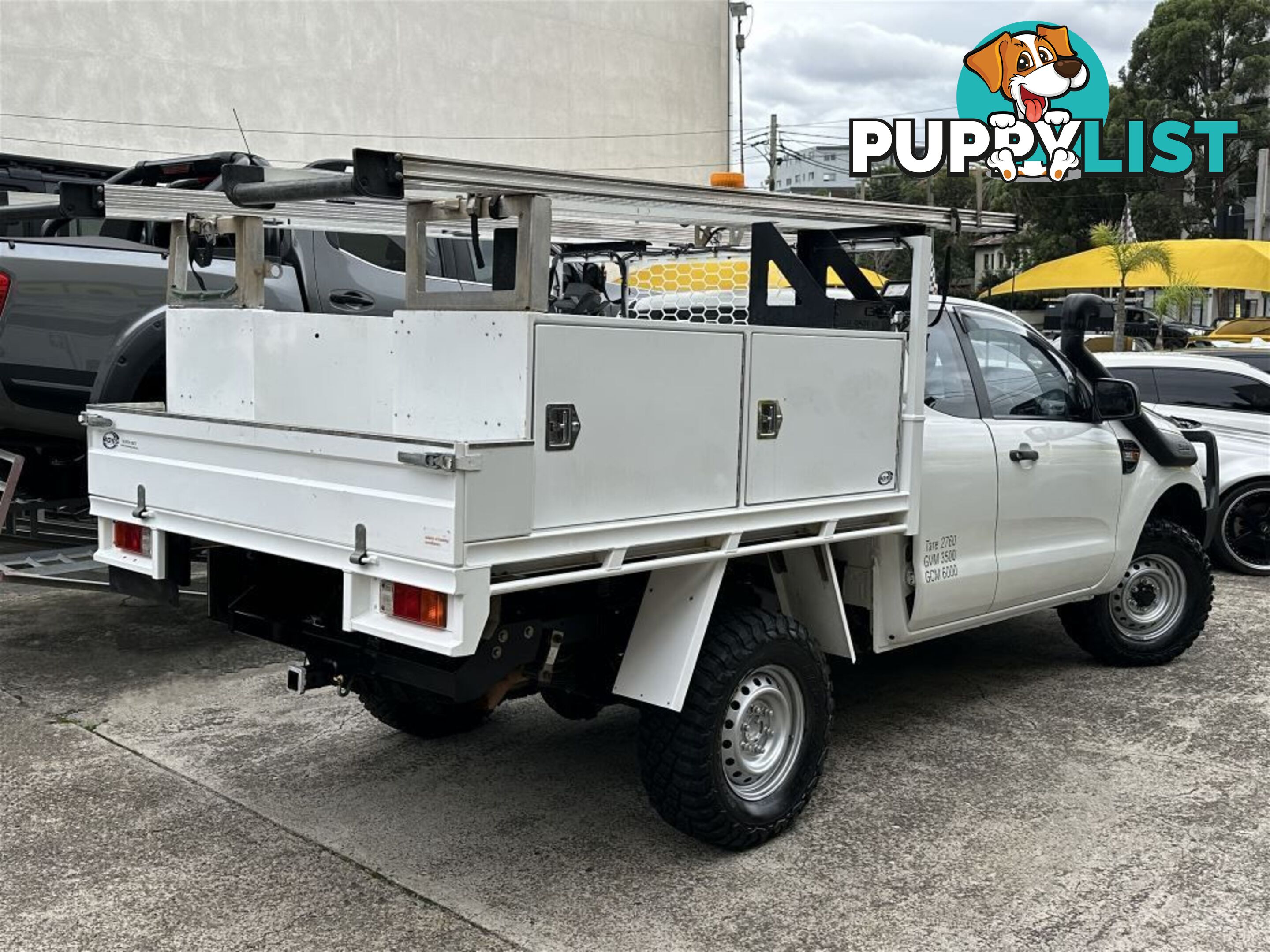 2017 FORD RANGER XL 3.2 4X4 PX MKII MY17 CAB CHASSIS