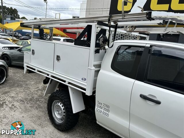 2017 FORD RANGER XL 3.2 4X4 PX MKII MY17 CAB CHASSIS