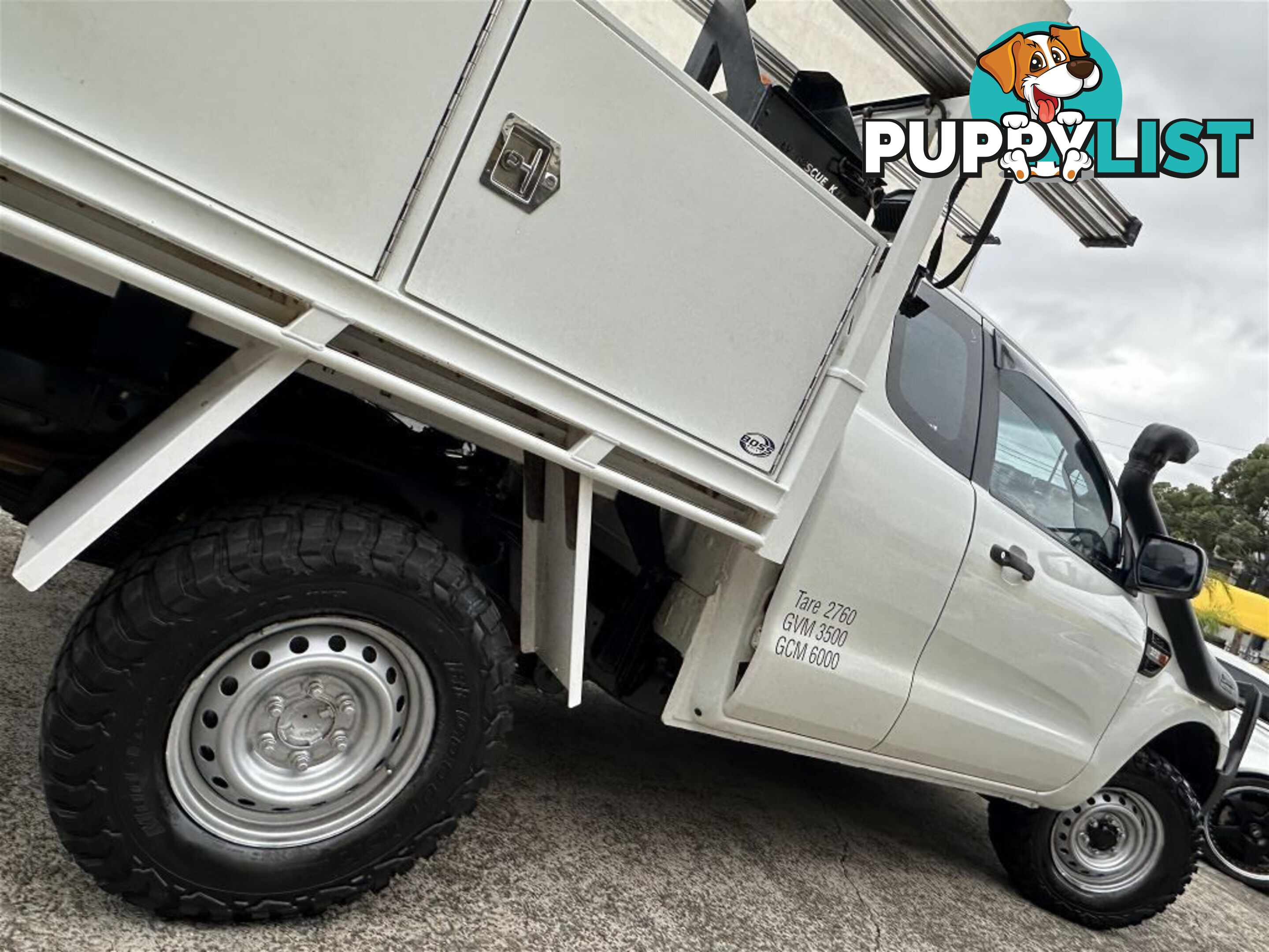 2017 FORD RANGER XL 3.2 4X4 PX MKII MY17 CAB CHASSIS