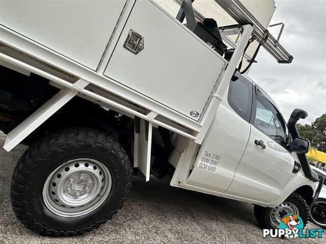 2017 FORD RANGER XL 3.2 4X4 PX MKII MY17 CAB CHASSIS