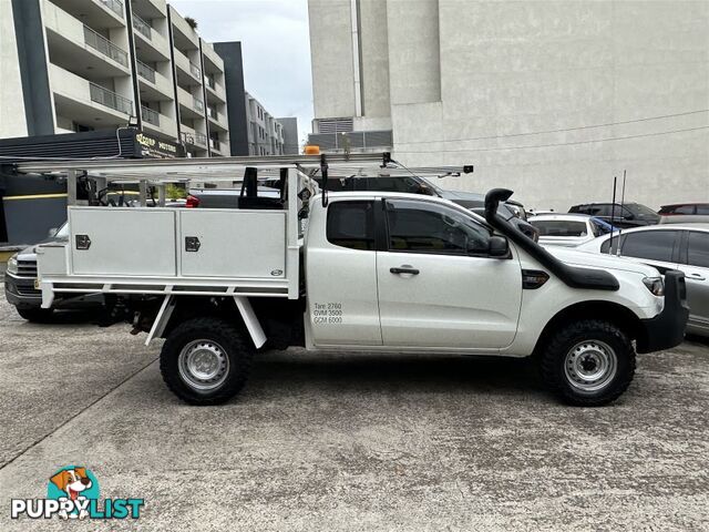 2017 FORD RANGER XL 3.2 4X4 PX MKII MY17 CAB CHASSIS