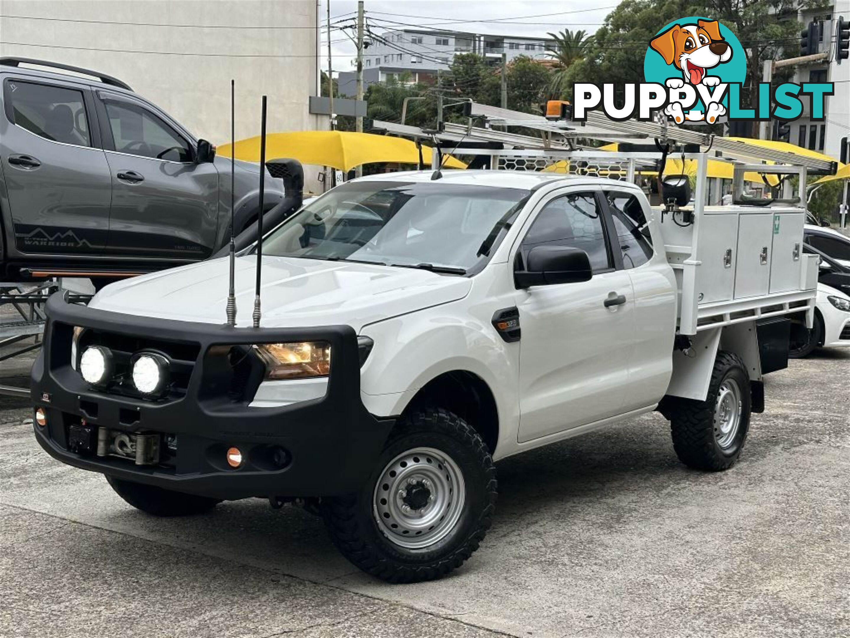 2017 FORD RANGER XL 3.2 4X4 PX MKII MY17 CAB CHASSIS