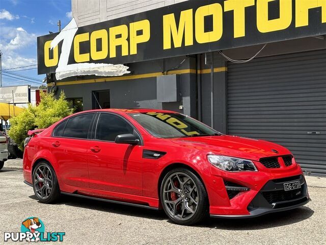 2017 HOLDEN SPECIAL VEHICLES GTSR  GEN F2 SEDAN