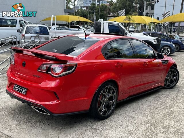 2017 HOLDEN SPECIAL VEHICLES GTSR  GEN F2 SEDAN