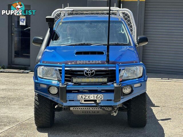 2013 TOYOTA HILUX SR (4X4) KUN26R MY12 UTE TRAY, 2 DOORS, 3 SEATS