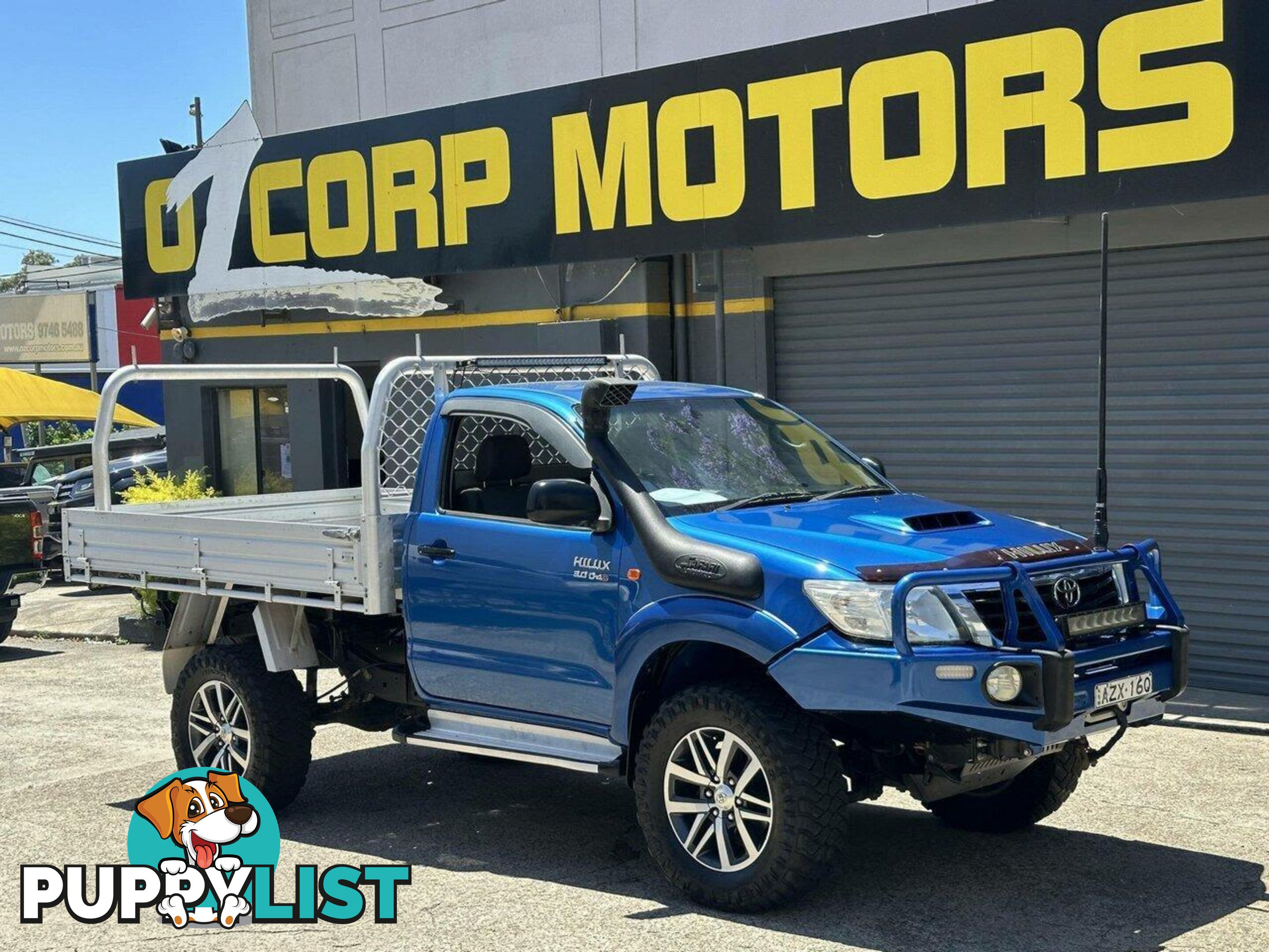 2013 TOYOTA HILUX SR (4X4) KUN26R MY12 UTE TRAY, 2 DOORS, 3 SEATS