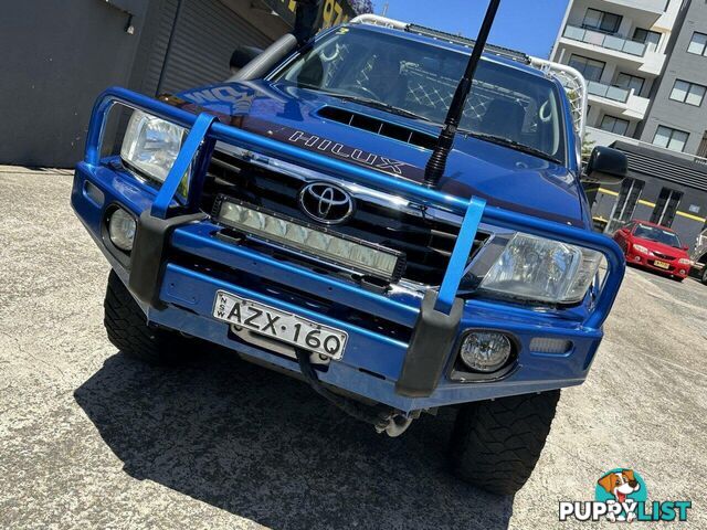 2013 TOYOTA HILUX SR (4X4) KUN26R MY12 UTE TRAY, 2 DOORS, 3 SEATS