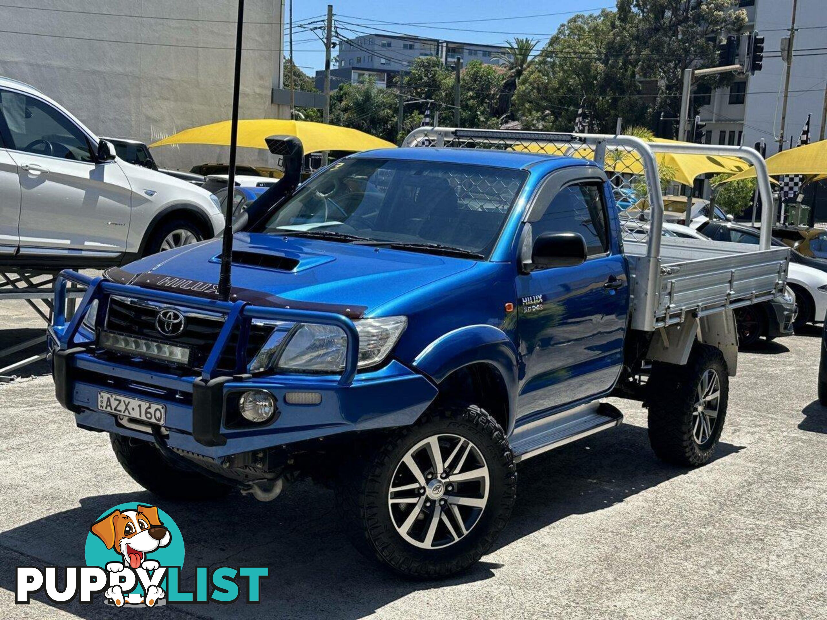 2013 TOYOTA HILUX SR (4X4) KUN26R MY12 UTE TRAY, 2 DOORS, 3 SEATS