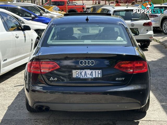 2009 AUDI A4 2.0 TFSI B8 8K SEDAN