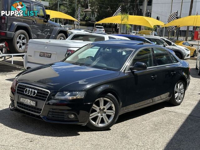 2009 AUDI A4 2.0 TFSI B8 8K SEDAN