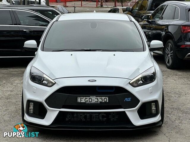 2018 FORD FOCUS RS (5 YR) LZ HATCH, 5 DOORS, 5 SEATS