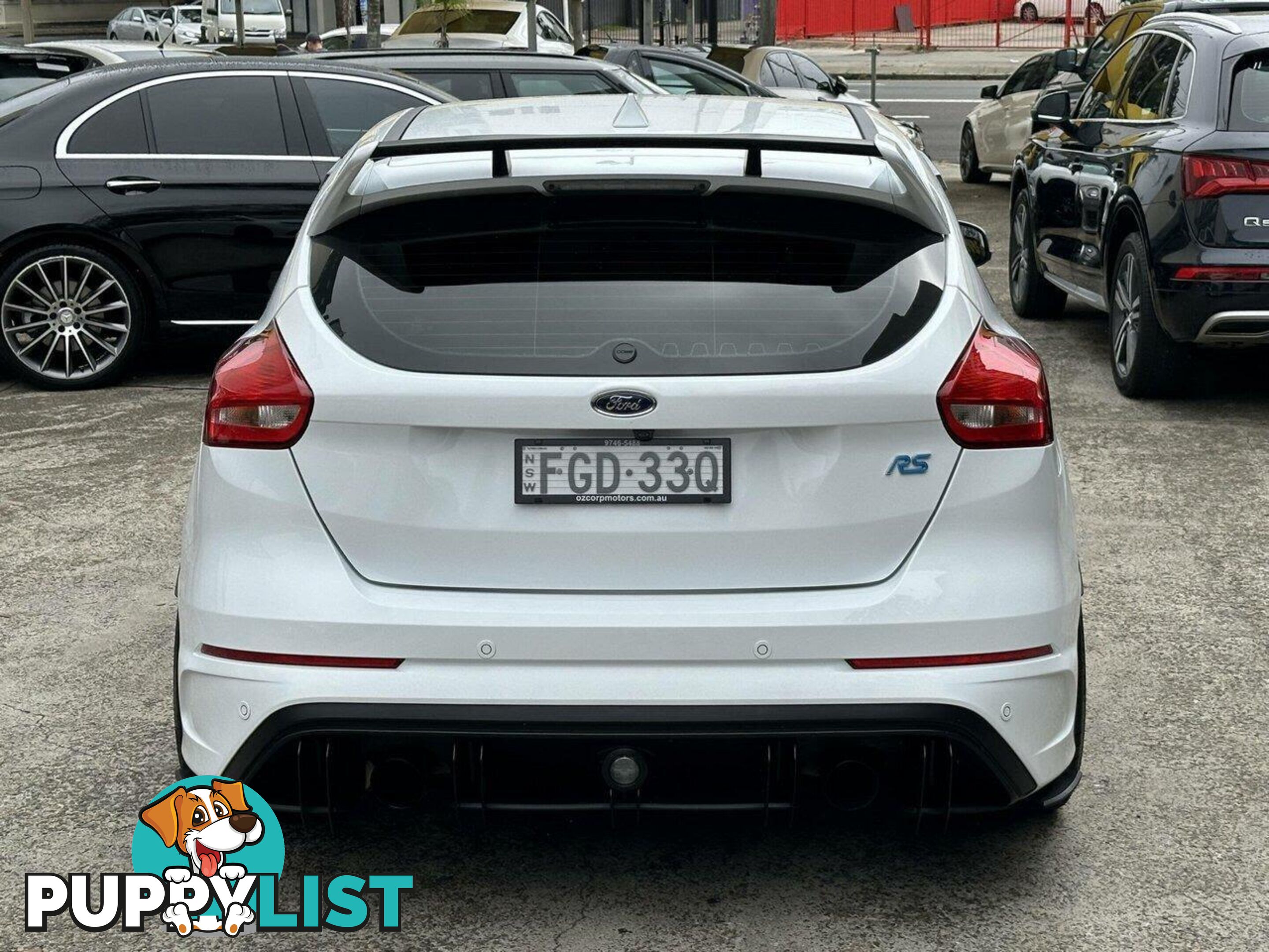 2018 FORD FOCUS RS (5 YR) LZ HATCH, 5 DOORS, 5 SEATS