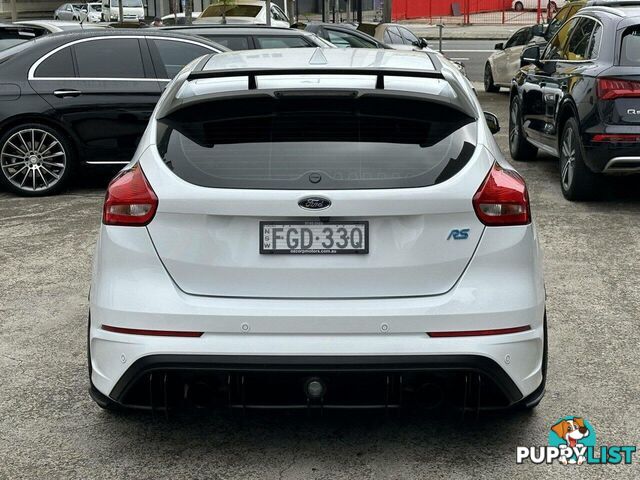 2018 FORD FOCUS RS (5 YR) LZ HATCH, 5 DOORS, 5 SEATS