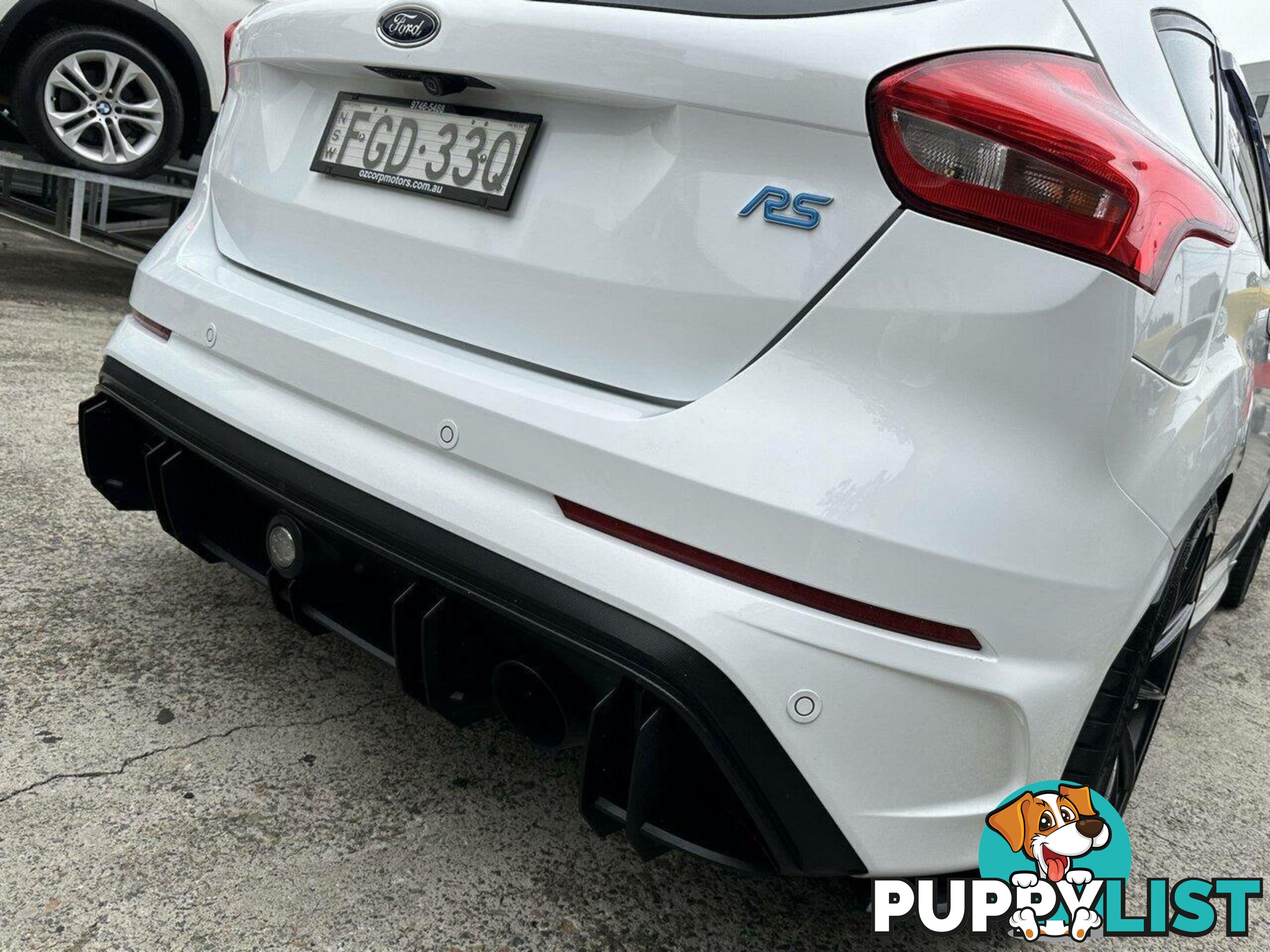 2018 FORD FOCUS RS (5 YR) LZ HATCH, 5 DOORS, 5 SEATS